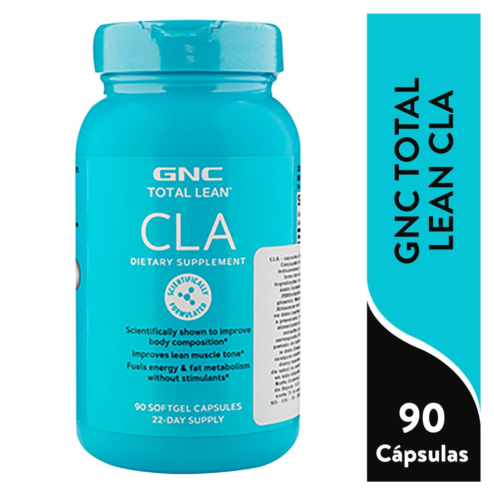 CLA GNC total lean frasco 90 cápsulas
