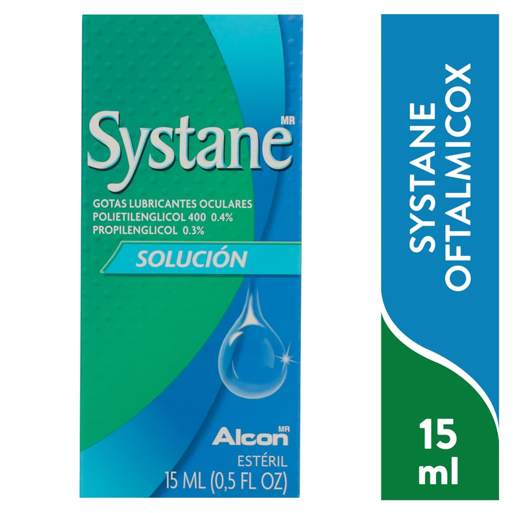 Solución Systane oftálmico en gotas - 11 ml