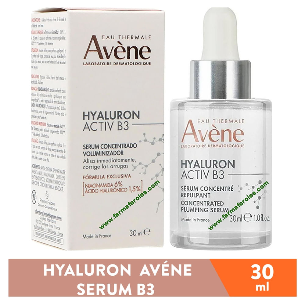 Suero hyaluron b3 Pierre Fabre hidratante y rejuvenecedor - 30 ml