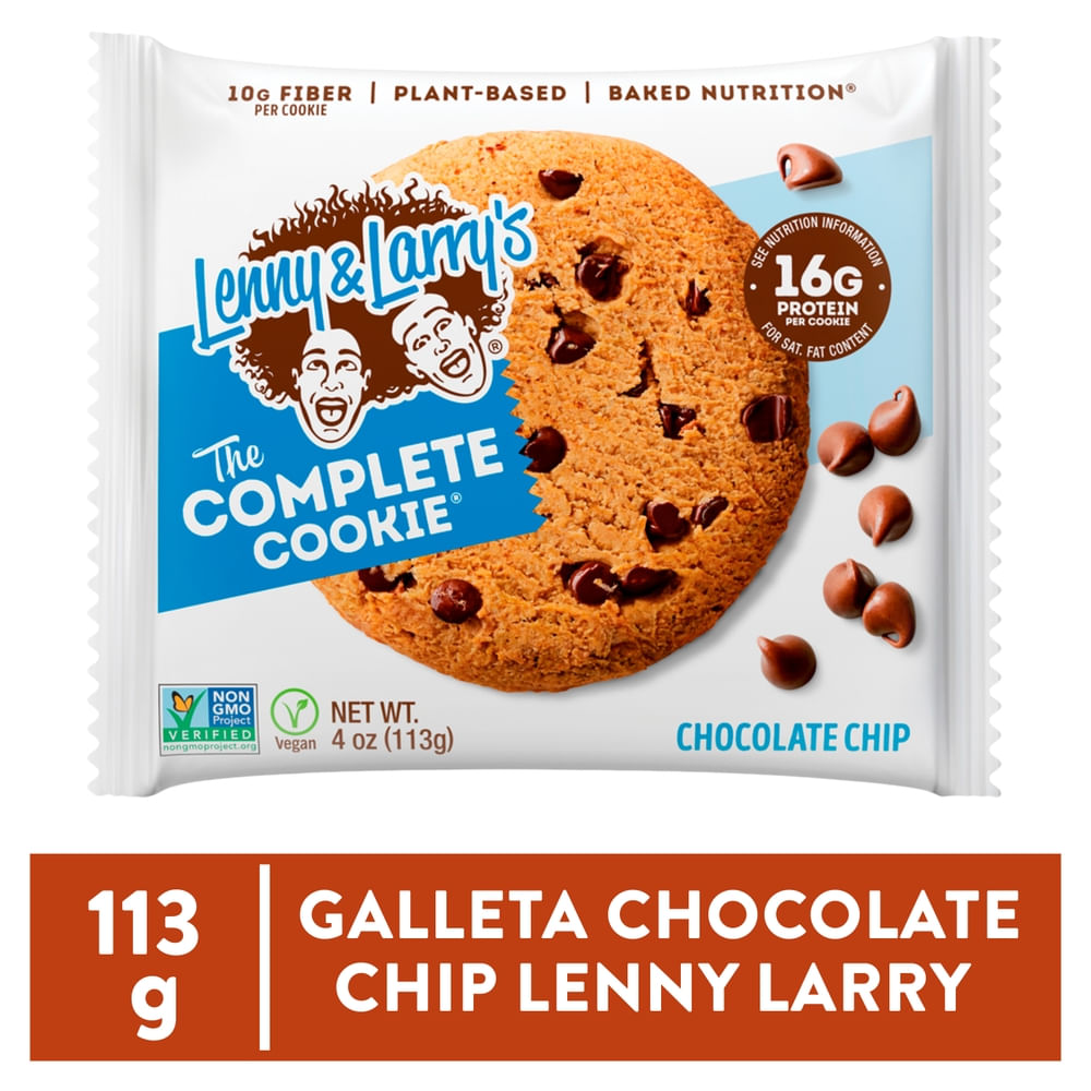 Galletas Lenny and Larry, con chispas de chocolate -113g