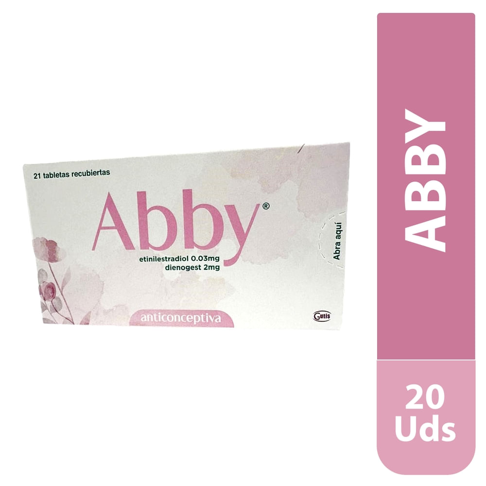 Abby caja 21 tabletas