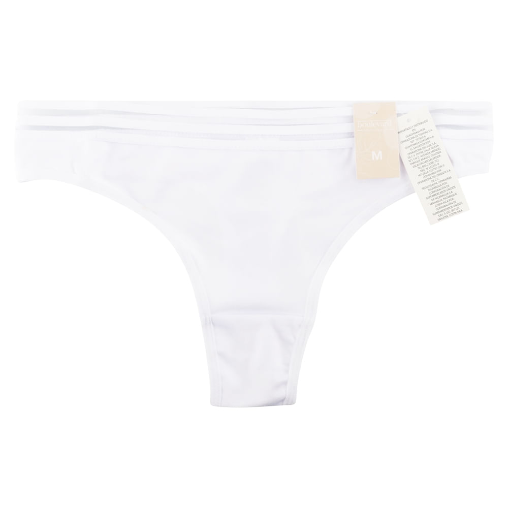 Tanga para dama Boulevard color blanco