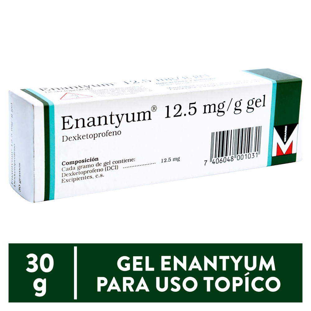 Enantyum dexketoprofeno 12.5 mg/g