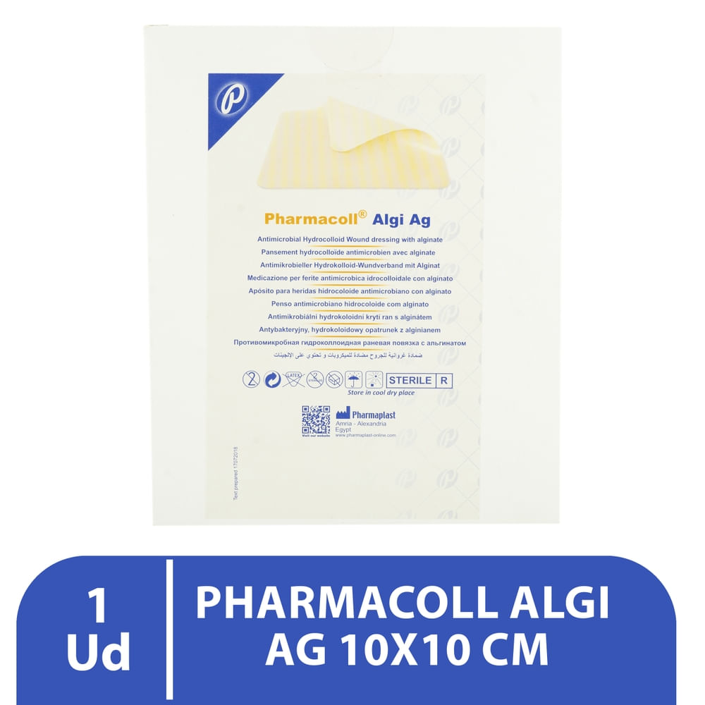 Parche Pharmacoll Ag 10x10 cm (precio por unidad)