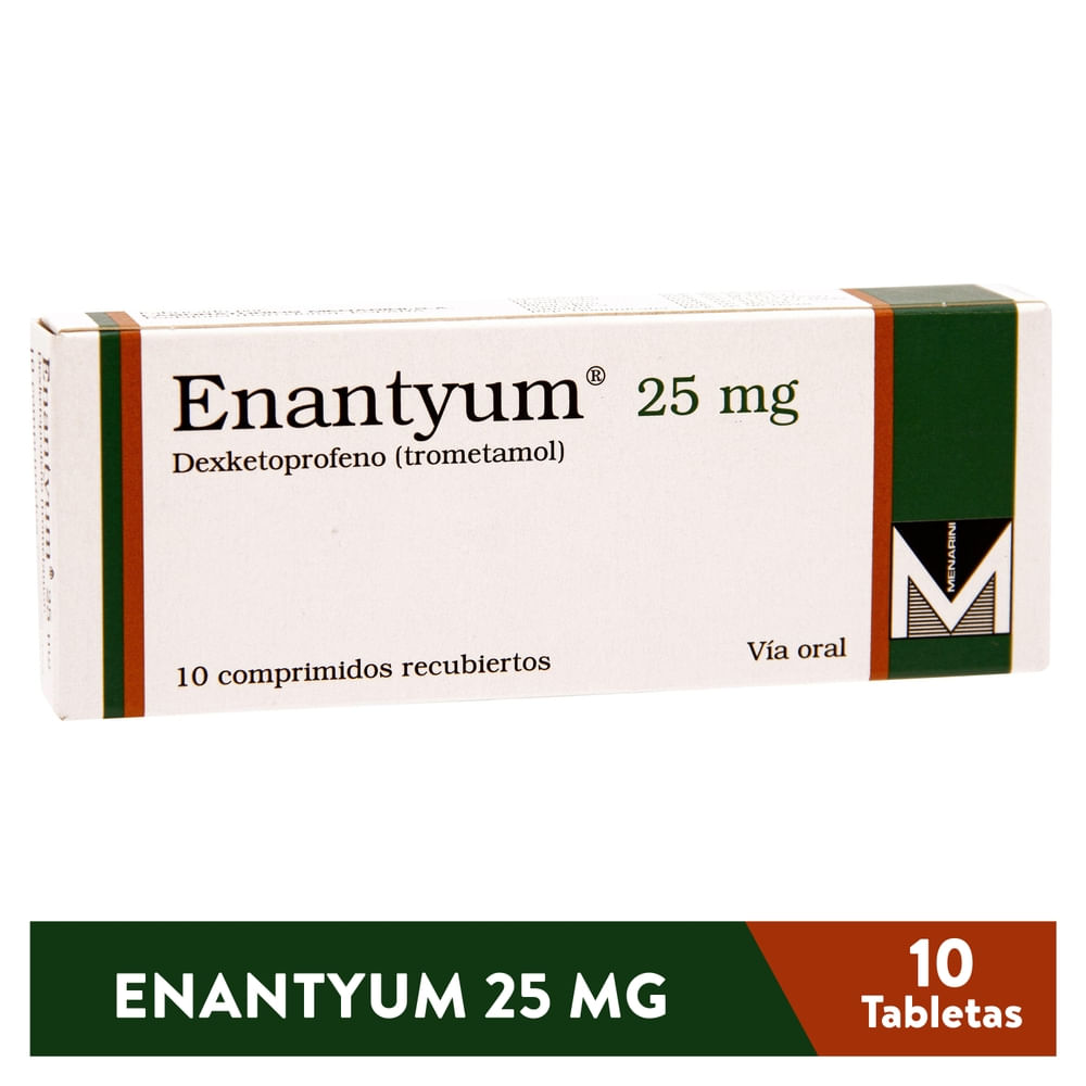 Enantyum dexketoprofeno 25 mg