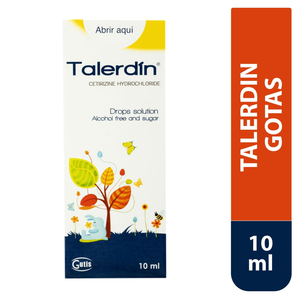 Talerdín Gotas 10 mg