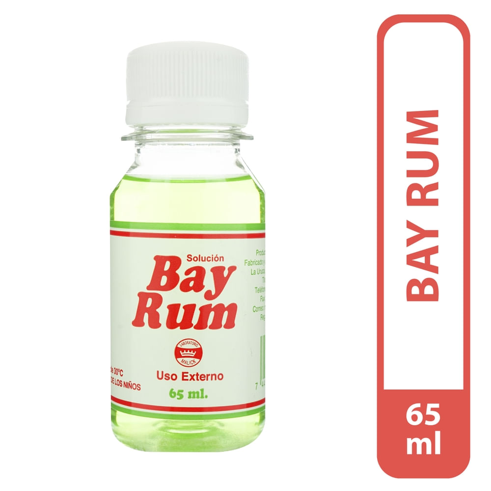 Bay Rum 65 ml Sol (precio por unidad)