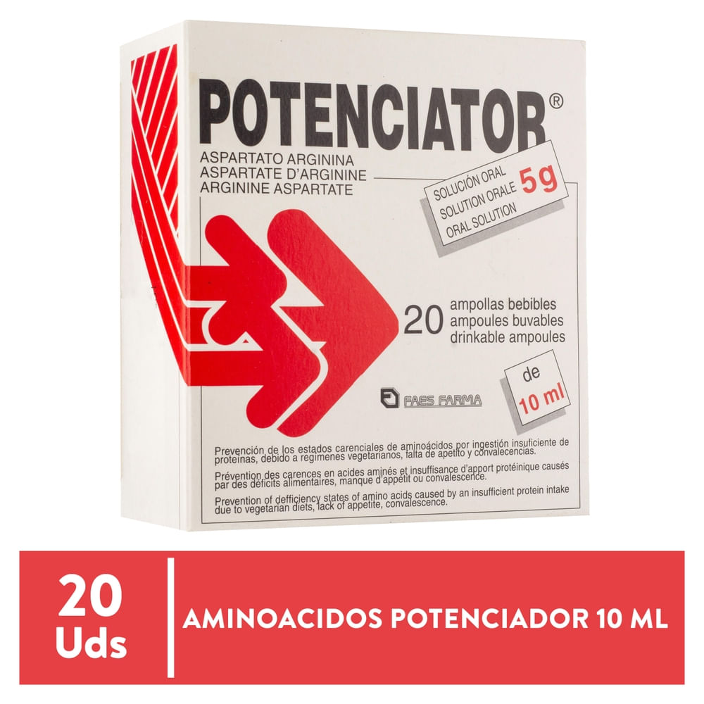 Aminoácidos Potenciator 10 ml (precio por unidad)