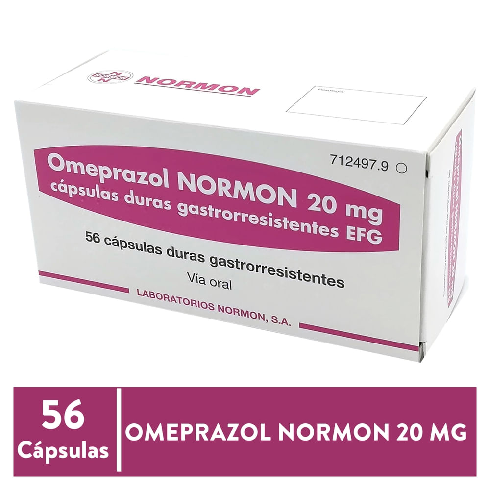 Normon omeprazol 20 mg