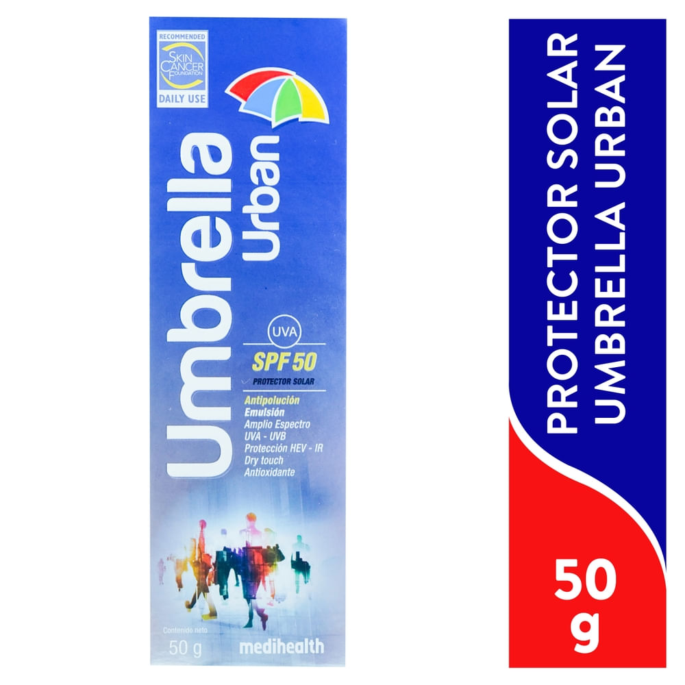 Bloqueador Solar Umbrella Urban 50 G