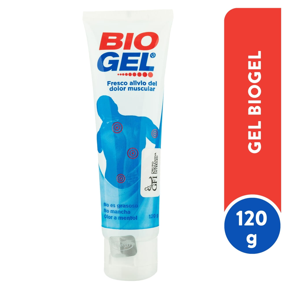 Gel Biogel alivio muscular - 120 g