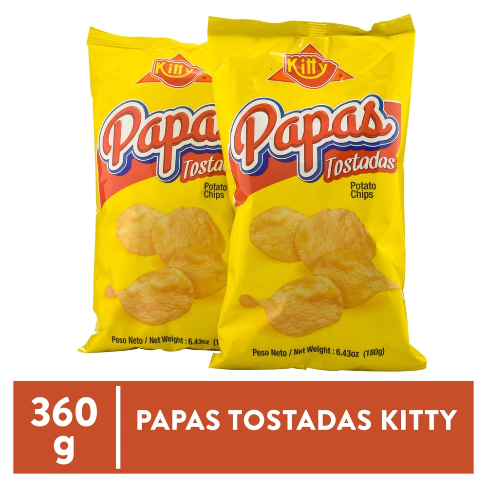 Papa tostada Kitty 2 pack - 360 g
