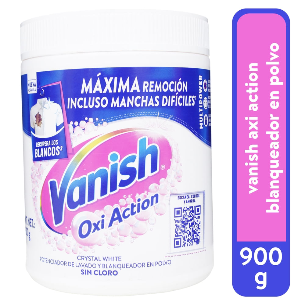 Quitamanchas  Vanish en Polvo para Ropa Blanca -900 g