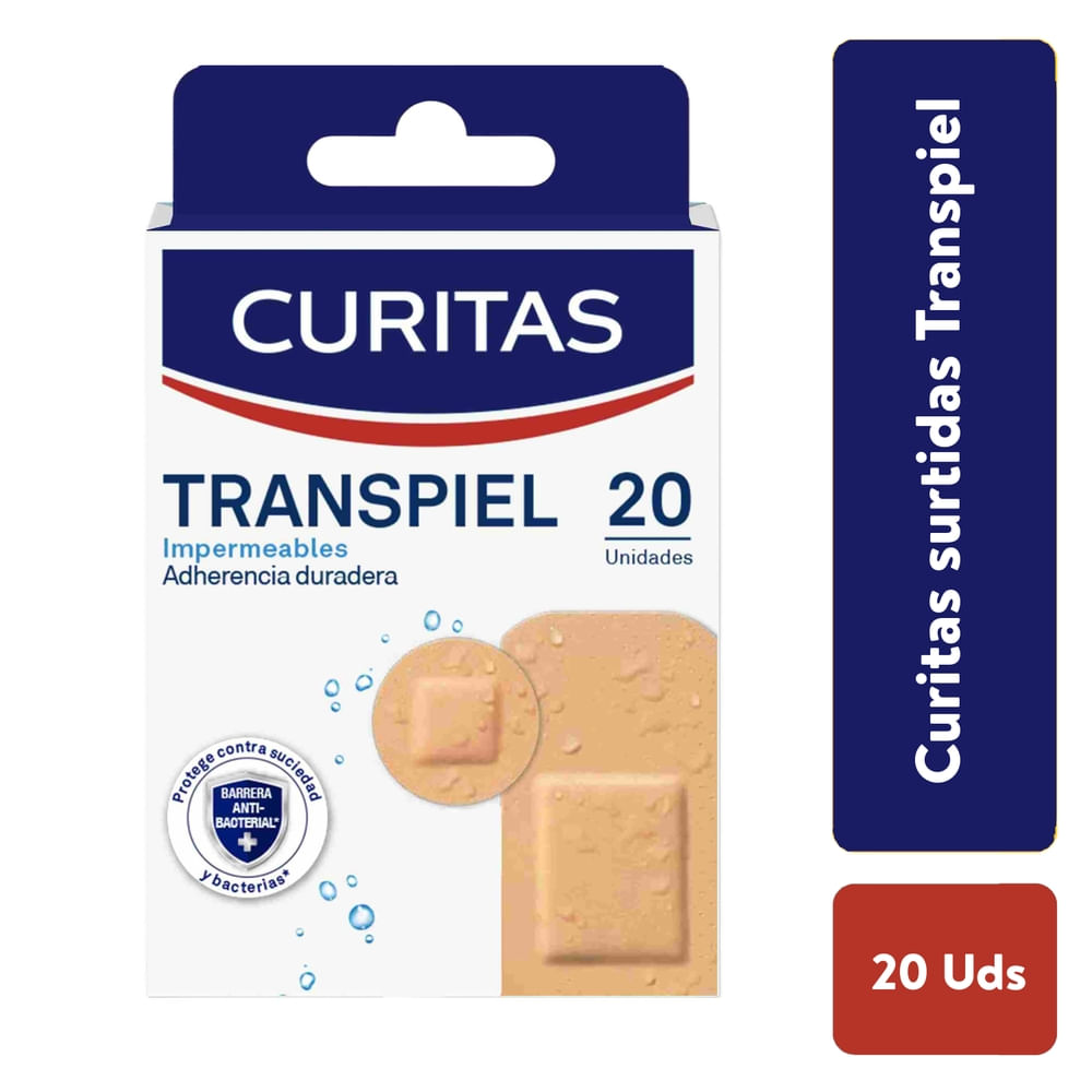 Surtidas Transpiel Curitas 20uds Unidad