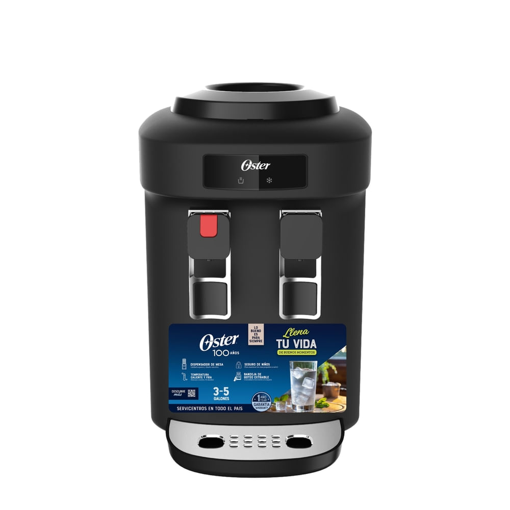 Oster Dispensador de Agua de mesa Soporta botellones de 3 a 5 galones [OS-WD522B]