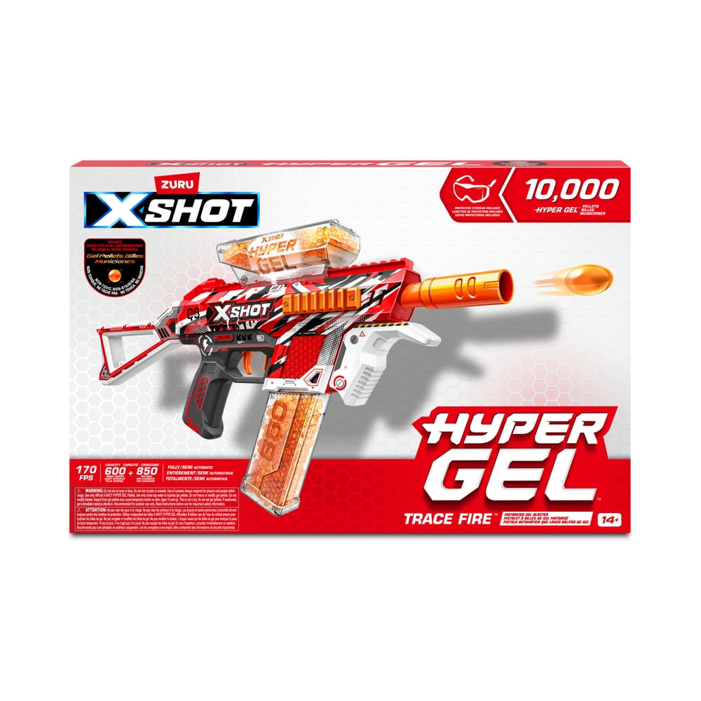 Lanzador X-Shot Hyper Gel Trace Fire