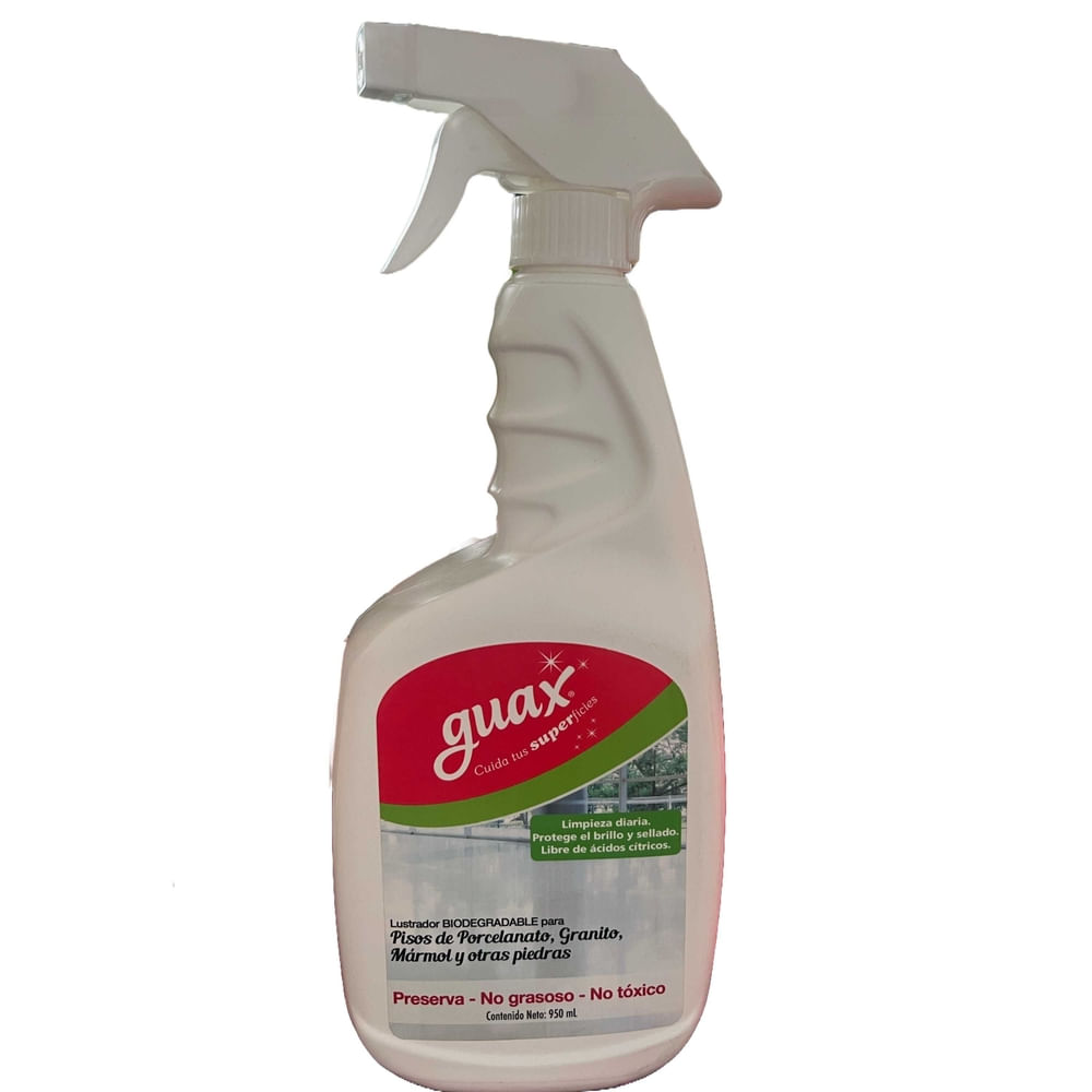 Limpiador Guax para pisos y superficies de porcelanato, granito, mármol, cuarzo y otras piedras - 950ml