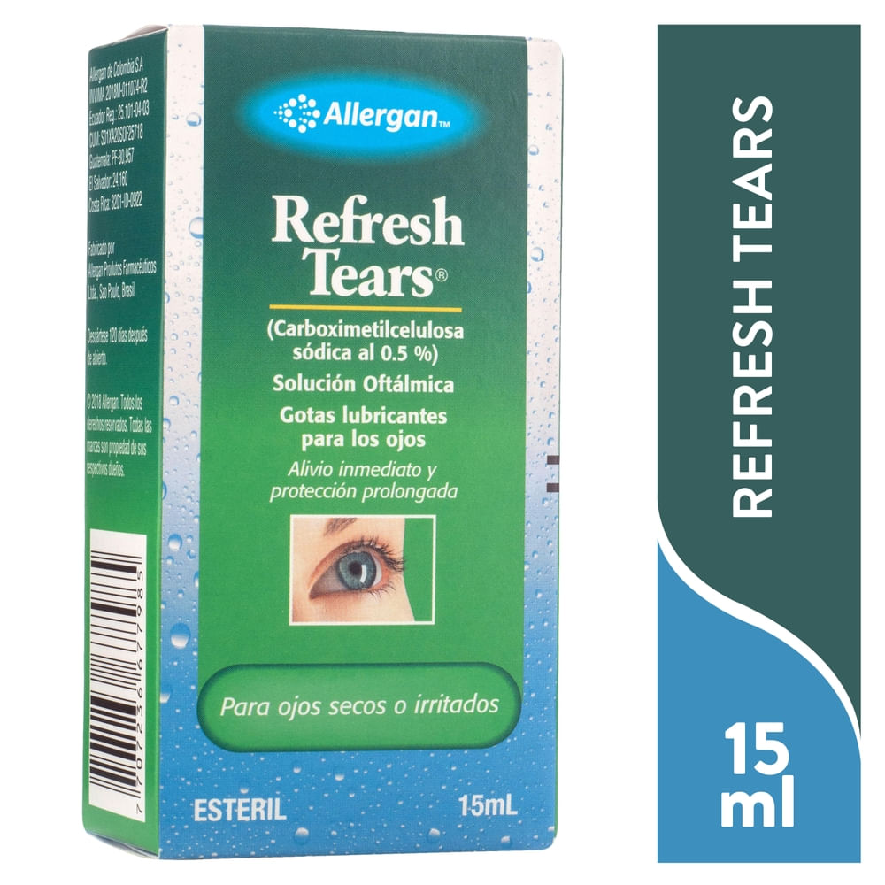 Lágrimas Artificiales Refresh Tears 0.5% 15 ml Gts