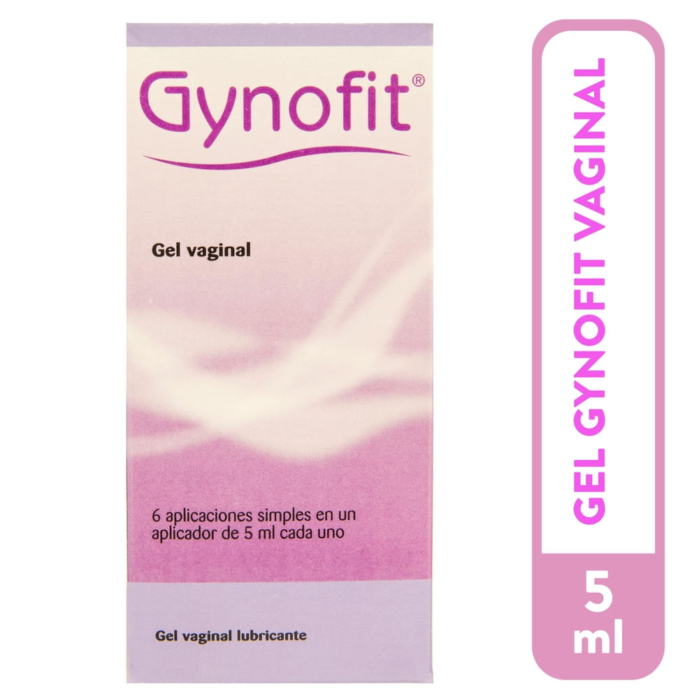 Gel vaginal Gynofit lubricante 5 ml caja 1 aplicador