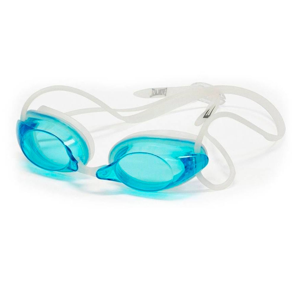 Lente De Natación Everlast Tornado Adulto Transparente Con Azul