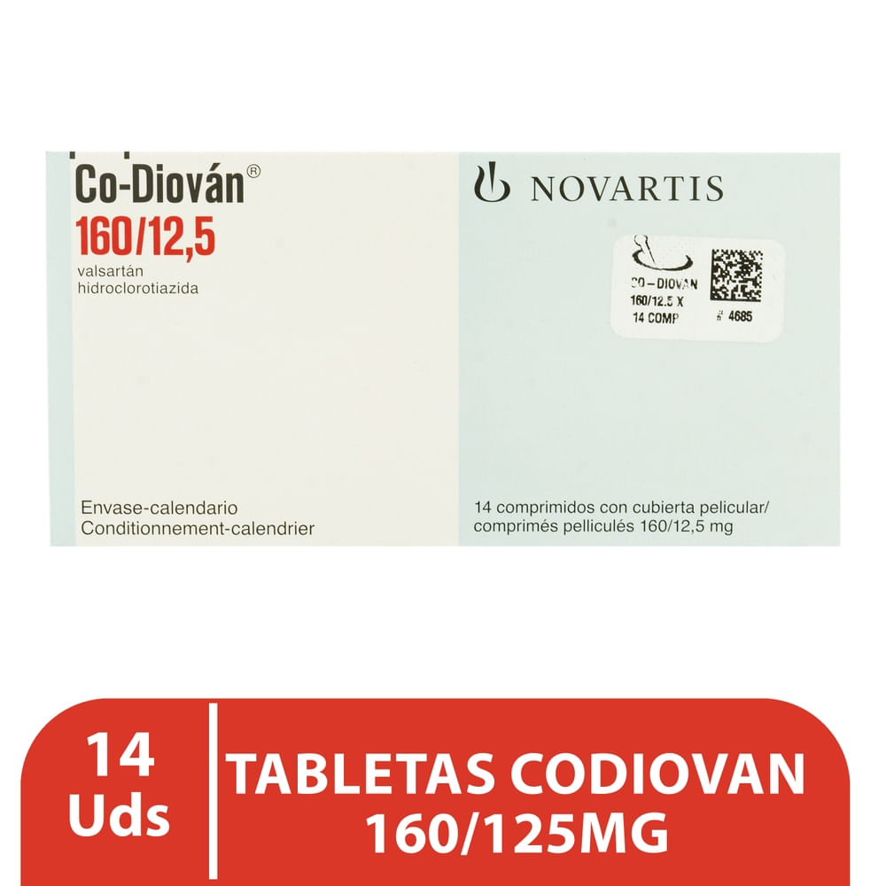 Codiovan 160 mg/12.5 mg