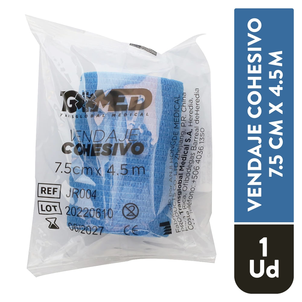 Vendaje Polyflex Azul 7.5X4.5Cm