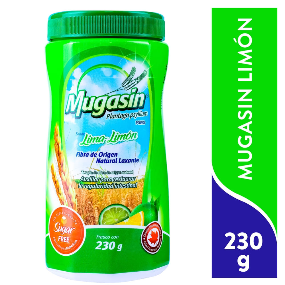 Fibra Mugasin Limón frasco - 230 g