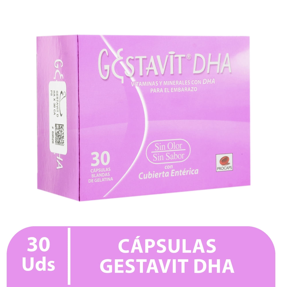 Gestavid DHA caja 30 cápsulas blandas
