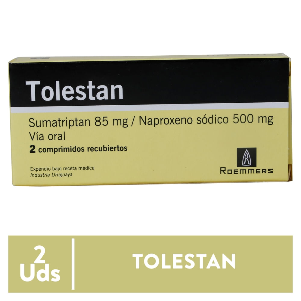 Tolestan caja 2 comprimidos
