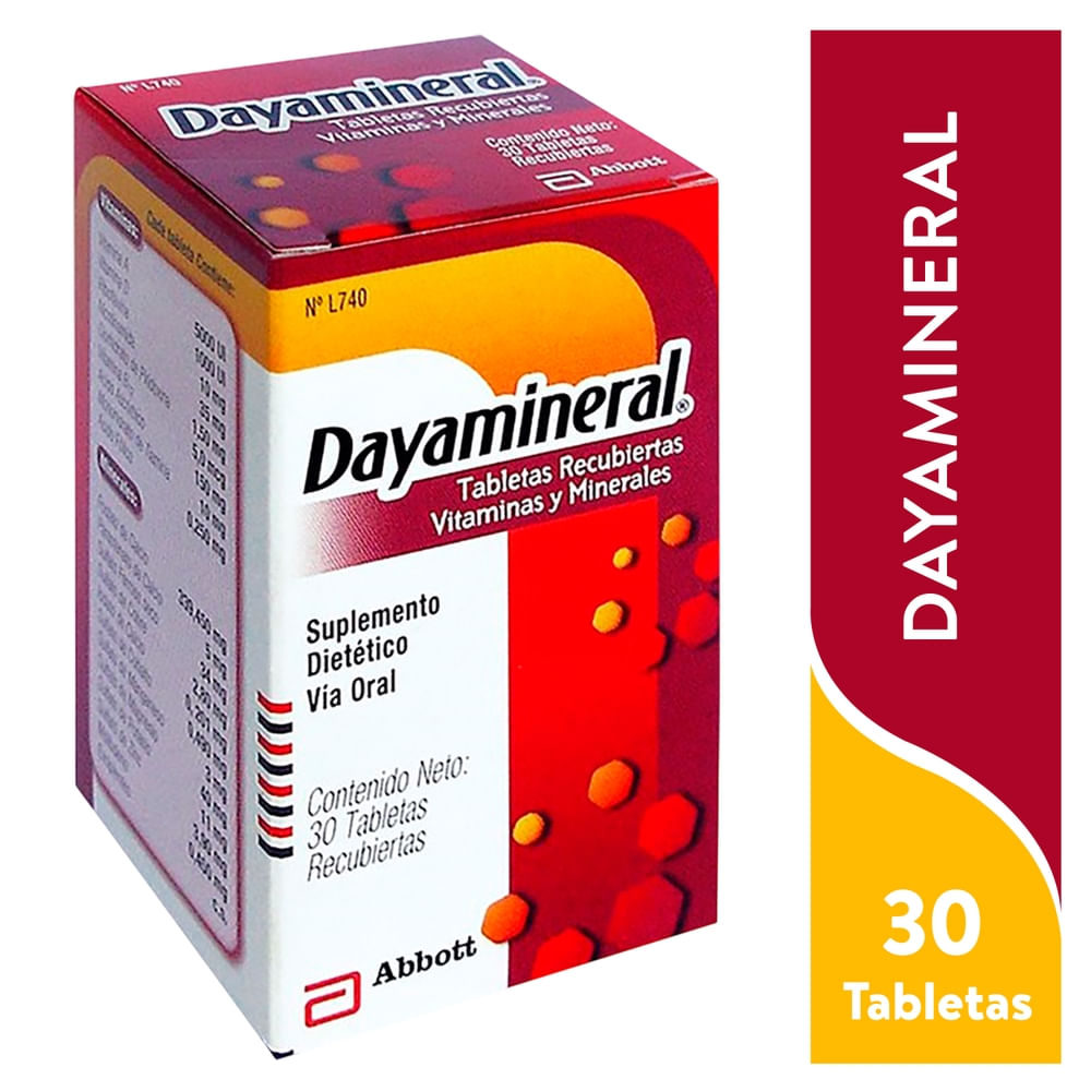 Dayamineral Tabletas Abbott