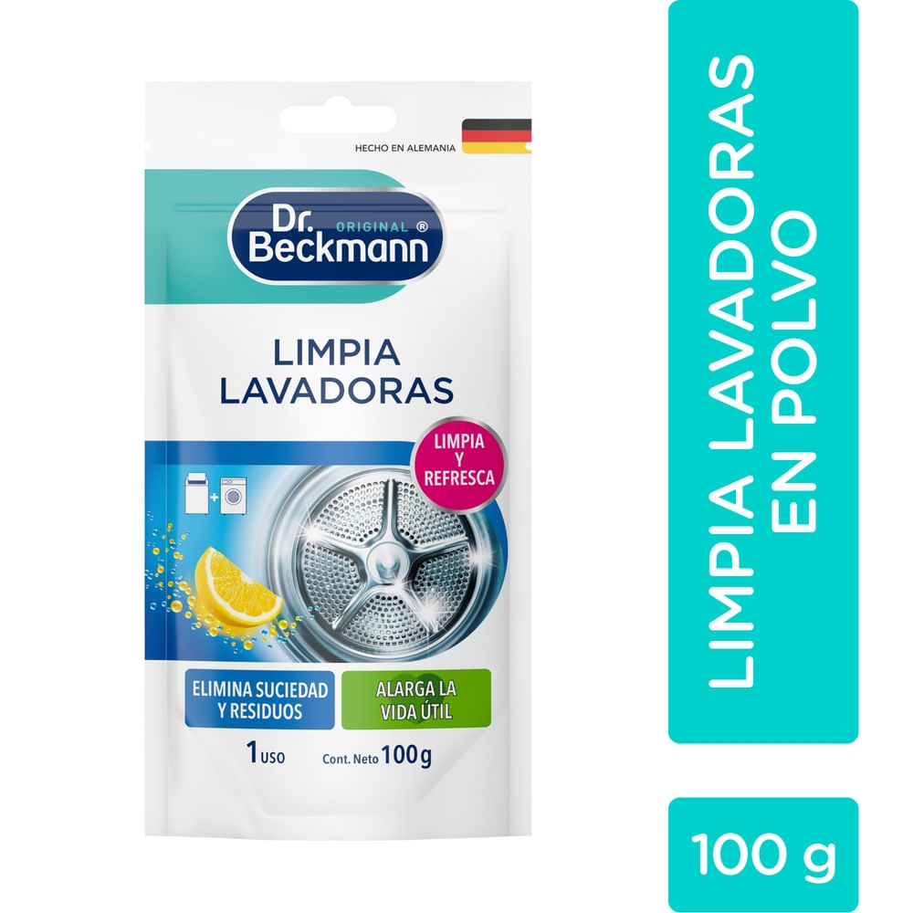Limpiador Dr. Beckmann De Lavadora En Polvo - 100 g