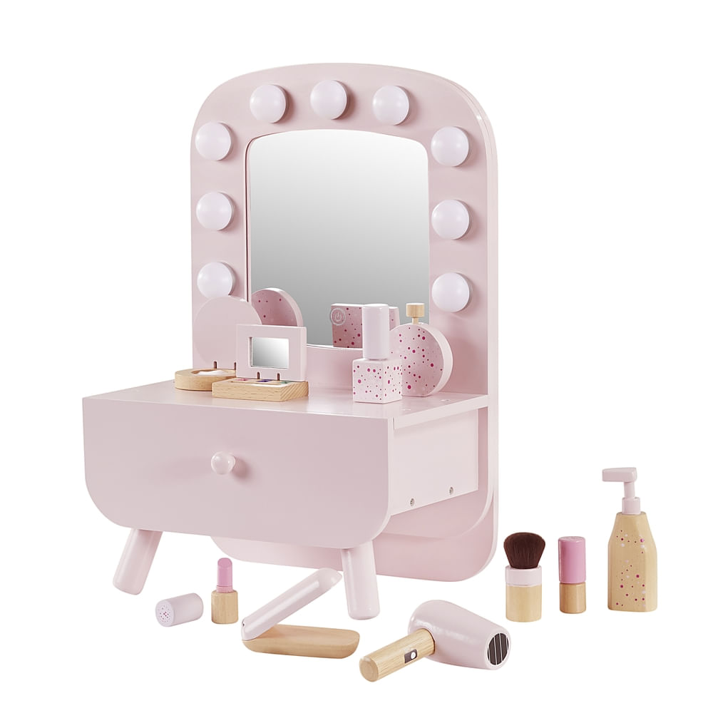 Set vanidad pequeño de madera Teamson Kids - 10 Pzas