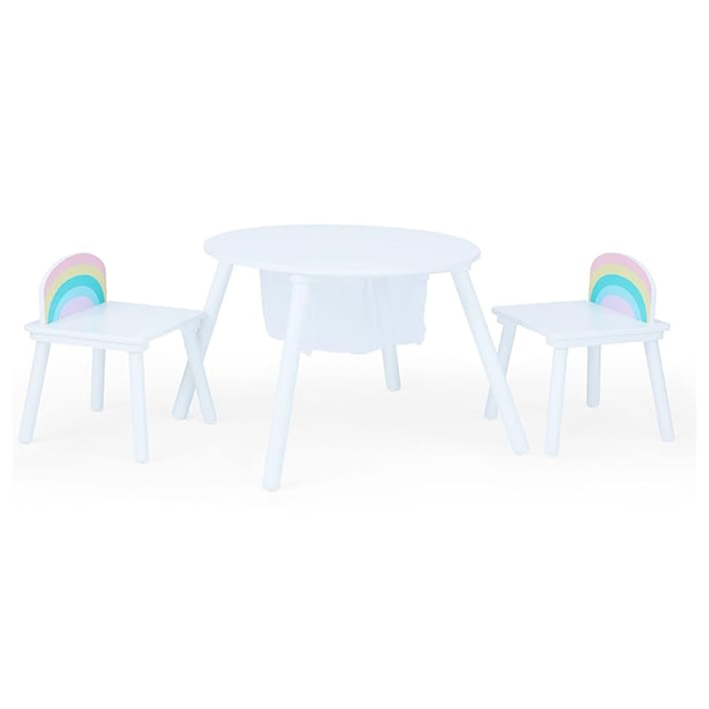 Set de mesa con sillas de madera Teamson Kids